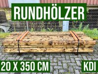 Palisade Rundholz Schneefangholz Stangen Holz - 20 x 350 cm - KDI Nordrhein-Westfalen - Lennestadt Vorschau