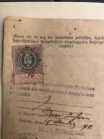 Österreich, Stempelmarke auf Schriftstück, von 1890 Baden-Württemberg - Achern Vorschau