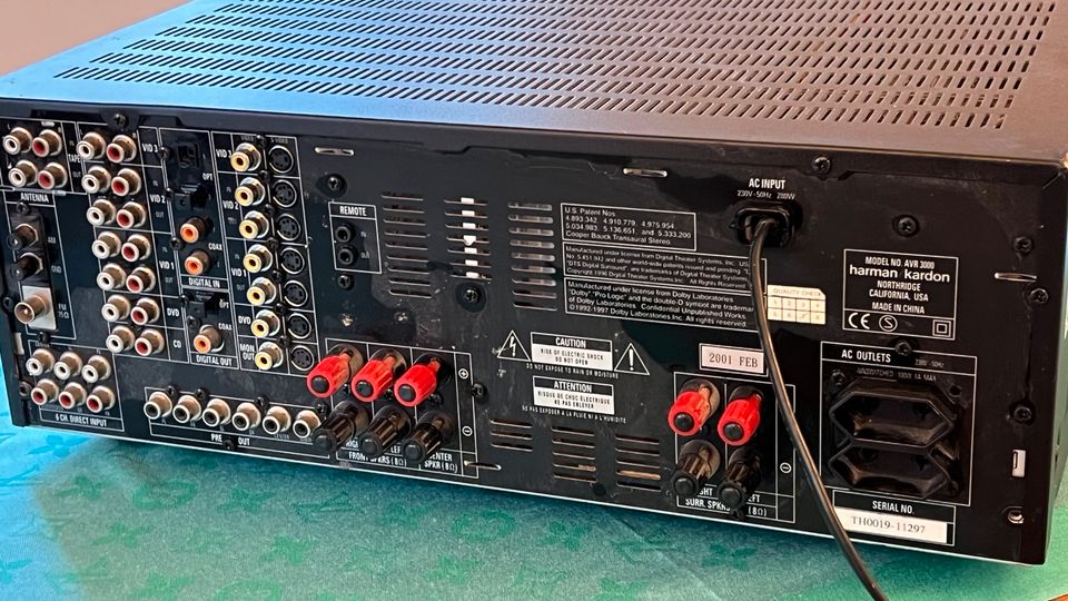 Harman Kardon AVR3000 Dolby Surround Receiver in Buttenwiesen