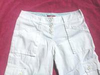 Esprit Gr 38 EDC Baggy Pants Hose 3/4 weiß Worker Jeans Baden-Württemberg - Kornwestheim Vorschau