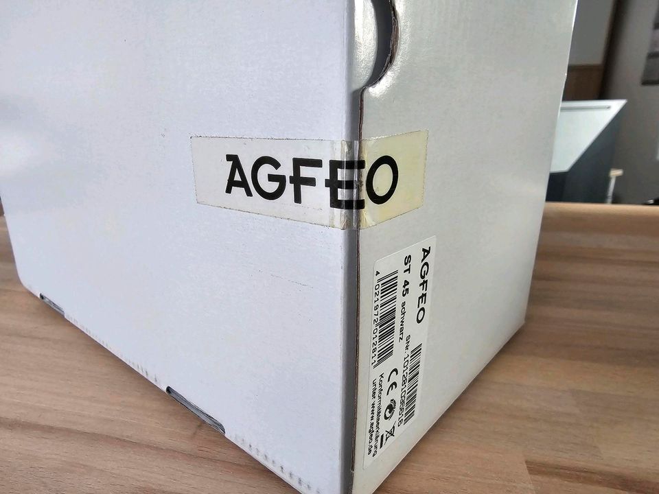 Agfeo ST45 schwarz VoIP Systemtelefon IP in Staßfurt