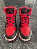 Nike Air Jordan 1 Mid Banned Black Red Baden-Württemberg - Remseck am Neckar Vorschau