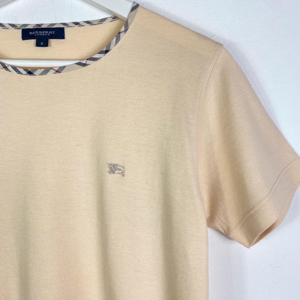 Vintage Burberry T-Shirt Gr.S Damen Beige 90er 90s y2k Retro in Gronau (Westfalen)