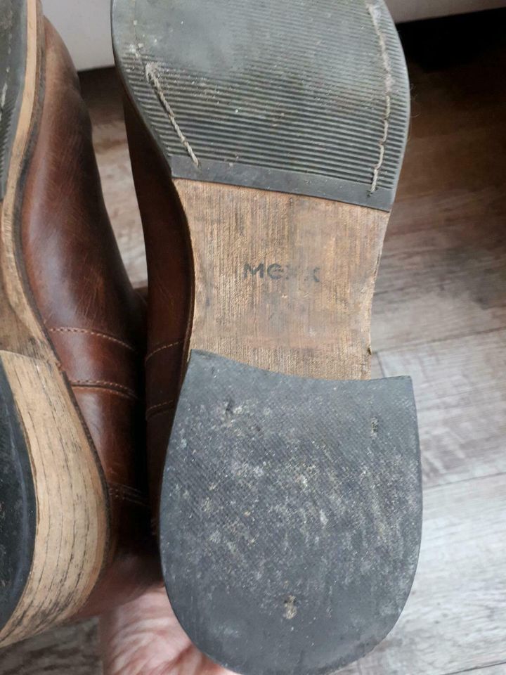 Mexx, Stiefel, Farbe: braun/cognac, Gr. 39, Boots, Leder in Hamburg