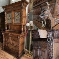 Antikes Aufsatzbuffet Buffet Schrank Vitrine Nordrhein-Westfalen - Hagen Vorschau