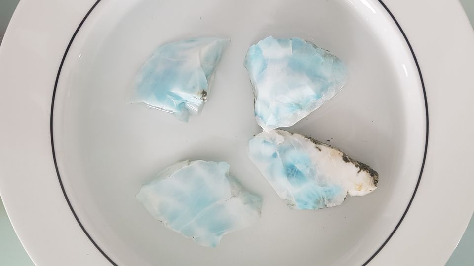 Larimar… Meditationsstein, Heilstein, Naturstein! Sch. 39 in Neusäß