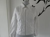 Esprit Jacke weiß creme Leinen Blazer Gr. M Sommer Bayern - Mitterteich Vorschau