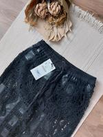 zara Rock 36 S Spitze Crochet Sommer Kunstleder Stickerei viral Bayern - Beilngries Vorschau