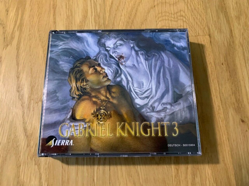 Sierra Adventure "Gabriel Knight 3" | PC | Bigbox | deutsch in Oberndorf