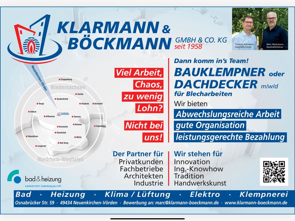 Dachdecker / Bauklempner in Neuenkirchen-Vörden