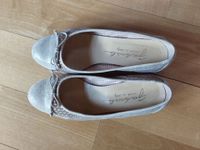 Gabriele Ballerina, silber/beige Bayern - Hemau Vorschau