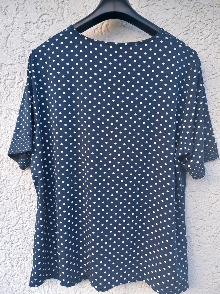 Wie neu! Shirt Bluse Gr. 50 dunkelblau AproductZ in Dauchingen