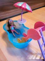 Barbie mit Pool Rutsche und Sonnenschirm Bayern - Landshut Vorschau