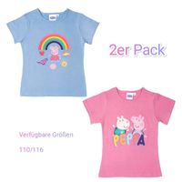 T-Shirts 2er Pack Peppa pig Mädchen 110/116 Niedersachsen - Lengede Vorschau