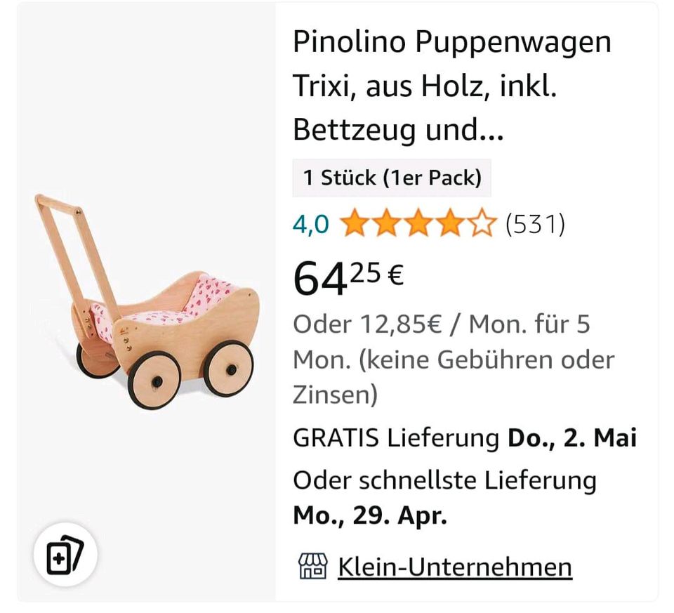 Puppenwagen in Bad Freienwalde