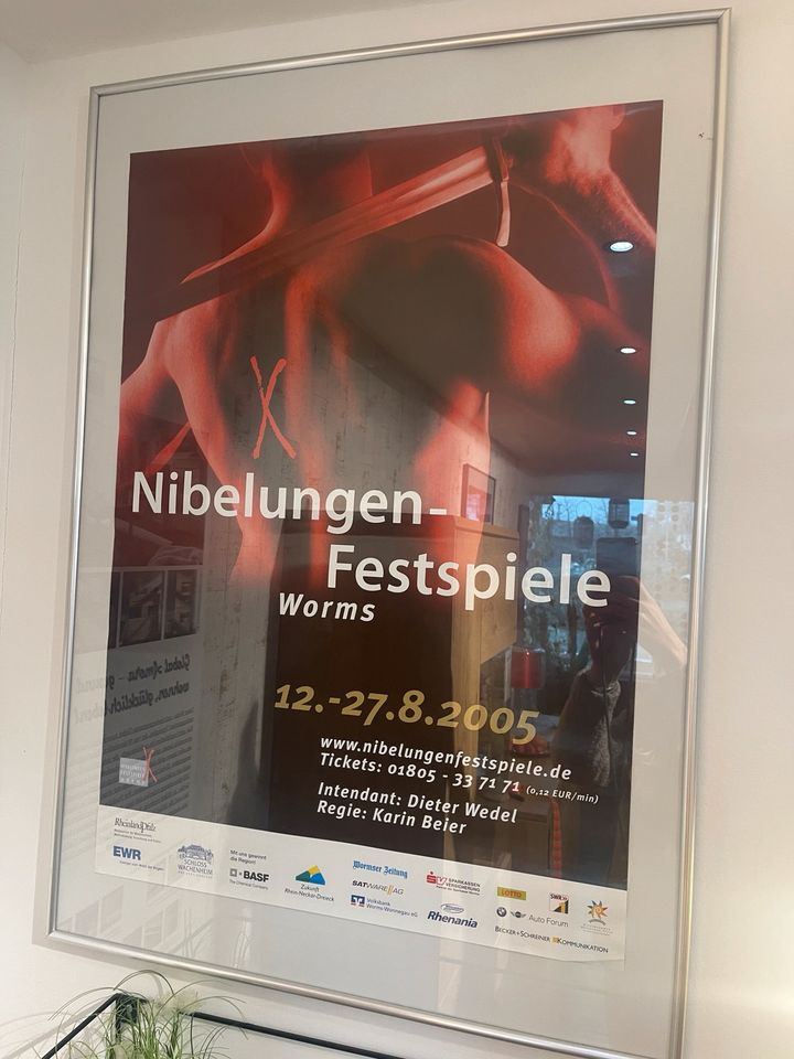 Plakat Bild Nibelungenfestspiele Worms 2005 in Worms