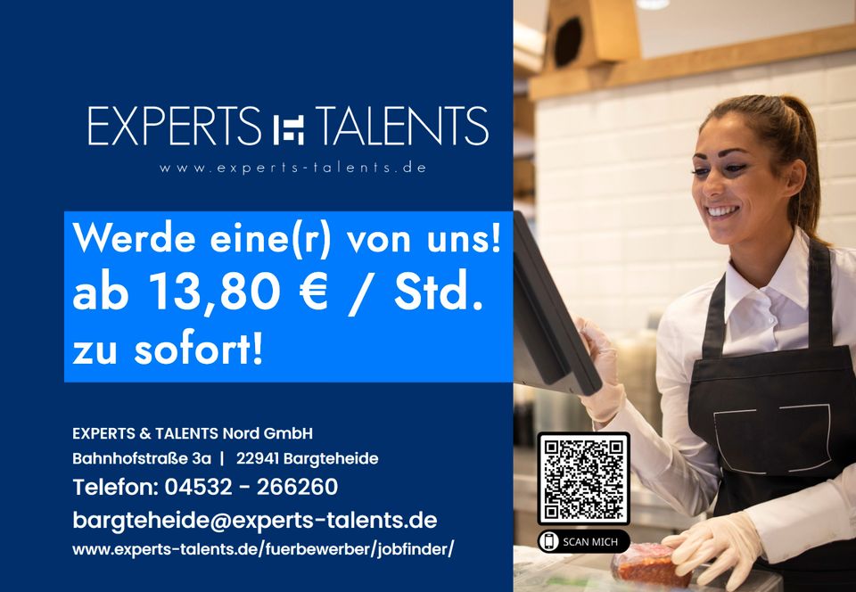 ► ⭐☕ Barista (m/w/d) - SOFORT in TZ / VZ ☕⭐ ◄ in Hamburg