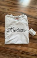 Supreme FW24 Script Tee T Shirt weiß M Brandenburg - Schwedt (Oder) Vorschau
