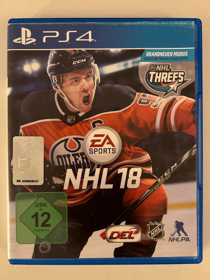 PlayStation PS4 Spiel Sonic NHL 18 FIFA 18 & 19 F1 2019 in Langgöns