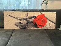 Leinwandbild mit Rose Grau 120x40cm Nordrhein-Westfalen - Soest Vorschau