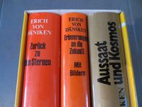 Erich von Däniken 3 Bücher im Schuber  u.a.  Aussaat und Kosmos Nordrhein-Westfalen - Kerken Vorschau