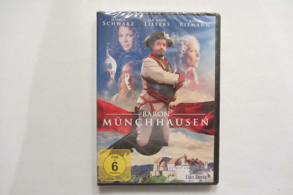 DVD - BARON MÜNCHHAUSEN - JAN JOSEF LIEFERS - JESSICA SCHWARZ in Buchloe