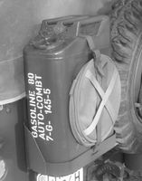 US ARMY Willys JEEP Jerry Can Kanister Schrift Vietnam WWII WK2 Bayern - Lam Vorschau