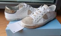 Philippe Model Sneaker 41 weiß gold Nordrhein-Westfalen - Wachtberg Vorschau