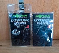 Korda Hybrid Teflon Coated Wide Gape Carp Hooks Gr. 4 & 10 Angeln Niedersachsen - Bad Bentheim Vorschau