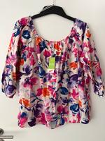 Damen Bluse Oberteil pageone Blumen pink *neu* Gr.46 Hessen - Reichelsheim (Wetterau) Vorschau