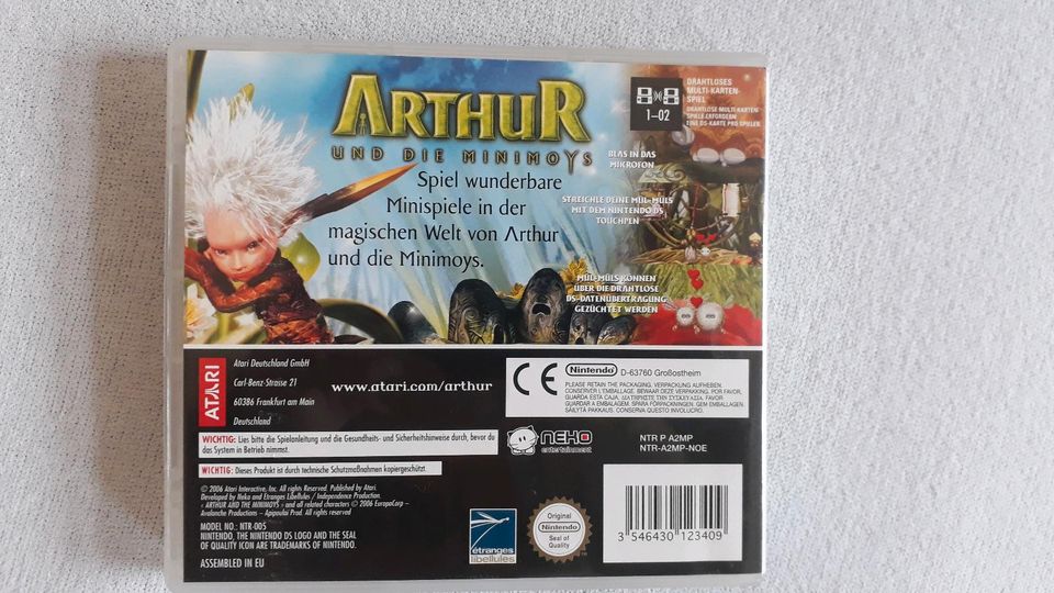 Nintendo DS Spiel "Arthur und die Minimoys" in Rheinberg