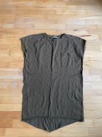 Zara Kleid Top Gr S M Khaki oliv Longshirt T-Shirt oversize Köln - Ehrenfeld Vorschau