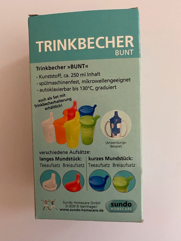 Schnabelbecher / Trinkbecher mit Aufsatz NEU - 2 Stück in Osnabrück