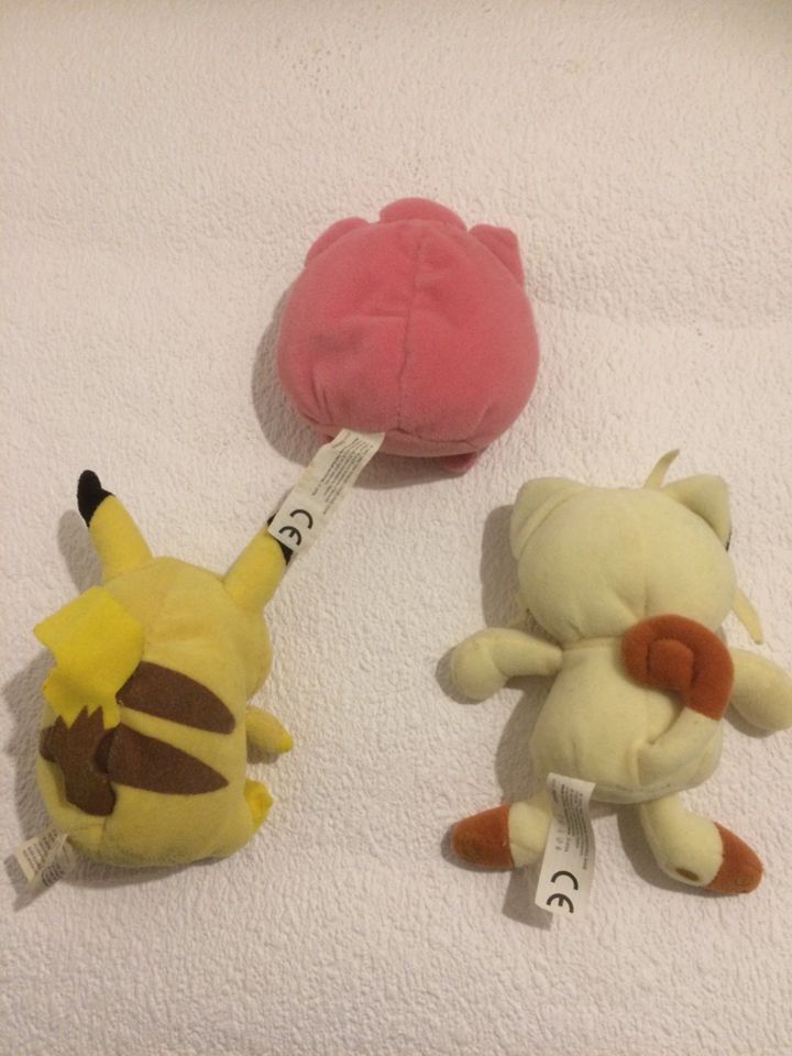 Pokemon Plüschfiguren, 1999 in Mühlheim an der Donau