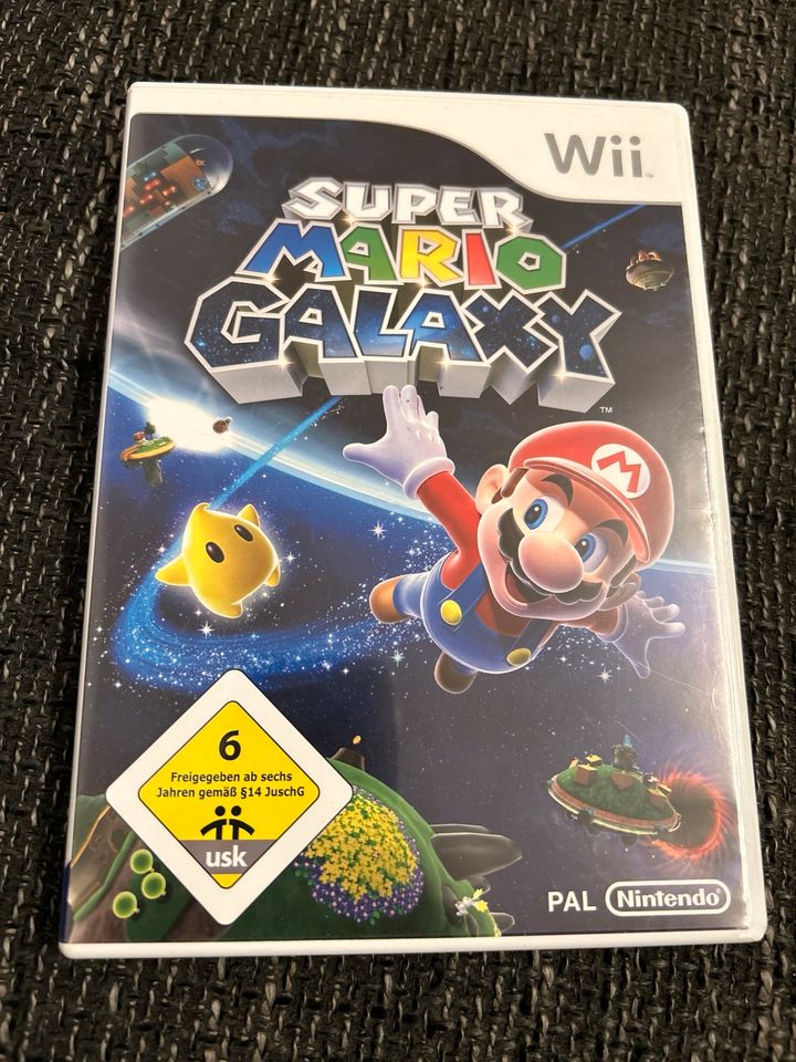 Wii Spiel Super Mario Galaxy in Lengerich