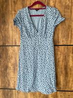 C&D Sommerkleid blau mit Blumen Gr. 36 Bayern - Ergolding Vorschau