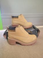 CAT Ottawa Zip Gr.38 beige gelb Stiefel Stiefelette Boots Hessen - Fulda Vorschau