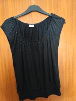 H&M Blusen - Shirt m. Pailletten Gr. 44 schwarz Niedersachsen - Seesen Vorschau