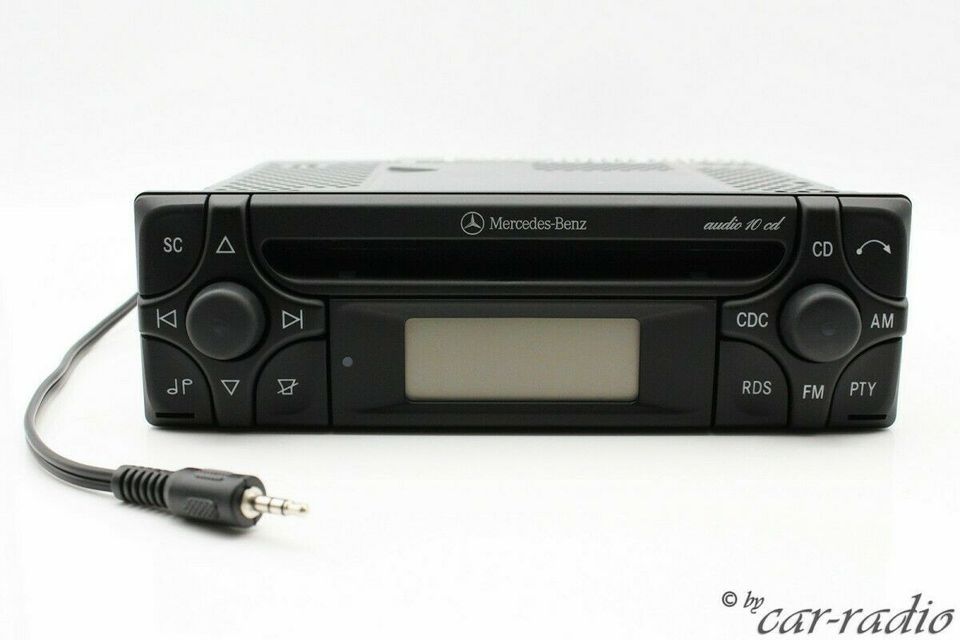 Mercedes Audio 10 CD MF2910 AUX-IN MP3 W202 Radio C-Klasse S202 in Gütersloh