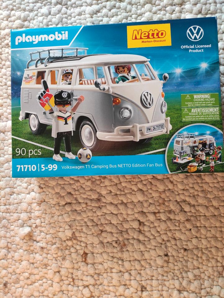 Playmobil 71710 Volkswagen T1 Camping Bus EM Sonderedition in Hagen