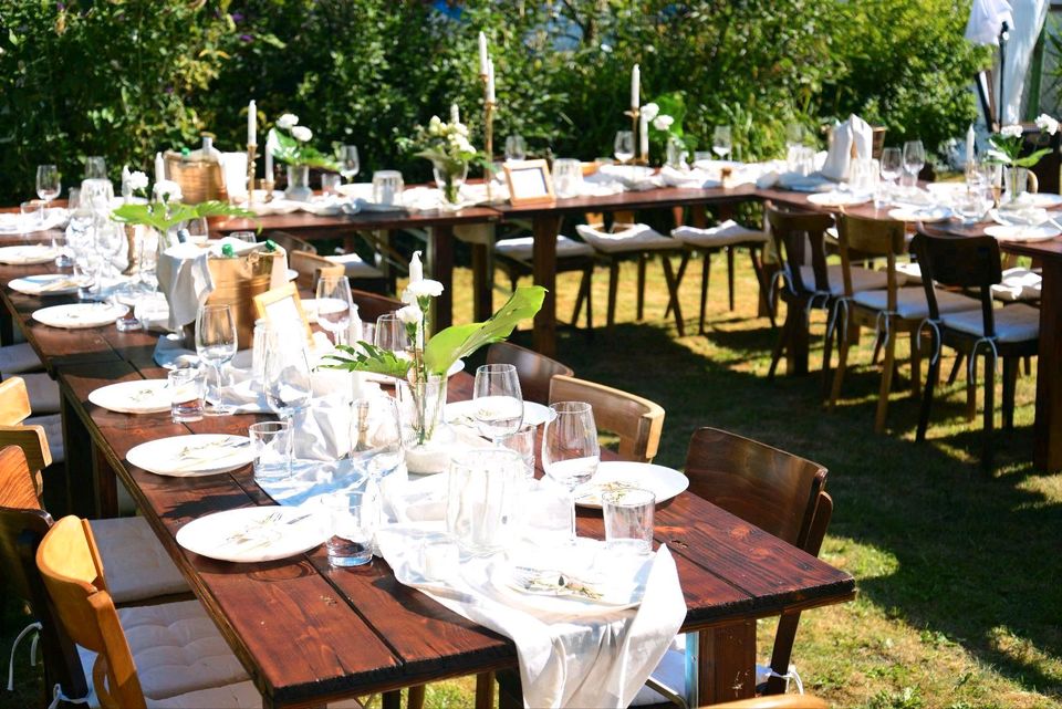 Verleih von Gläsern, Tellern, Besteck für Hochzeiten o.a. Feiern in Hameln