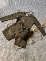 The simple Folk Set Olive Khaki Hose shirt Pullover konges 68 74 Hamburg - Altona Vorschau