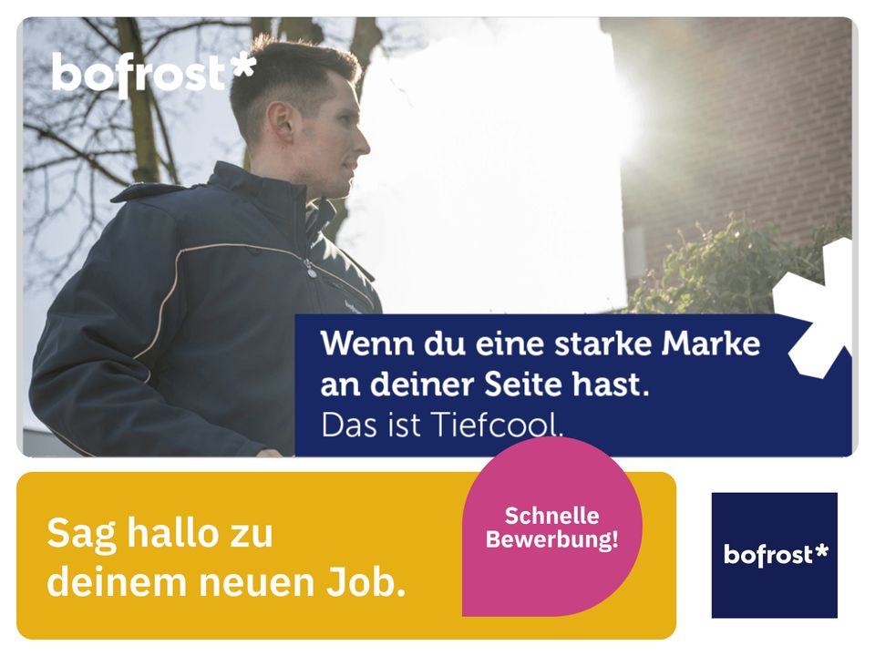 selbstständiger Vertriebspartner (m/w/d) (bofrost* Neukunden) Vertriebsmitarbeiter Kundenakquise Neukundengewinnung in Horb am Neckar