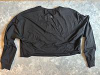 Lululemon Sport Top Langarm Schwarz Loose Fit Gr. M Damen Yoga Düsseldorf - Oberkassel Vorschau