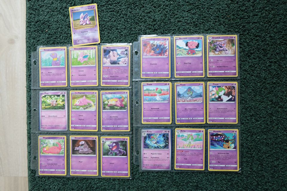 Pokemon Set 69x TYP PSYCHO Sammelkarten Karten Hypno Dedenne in Dresden