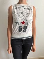 Replay Shirt Top S 36/38 Raffung weiß grau Schleswig-Holstein - Norderstedt Vorschau