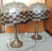 2 Tiffany Stil Lampen Messing Metallsockel Tischleuchte vintage Hannover - Ahlem-Badenstedt-Davenstedt Vorschau