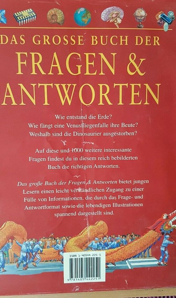 BUCH DAS GROßE BUCH DER FRAGEN & ANTWORTEN KINDER SACHBUCH in Düsseldorf