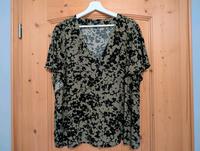 Bluse schwarz/oliv gemustert Bayern - Schechen Vorschau