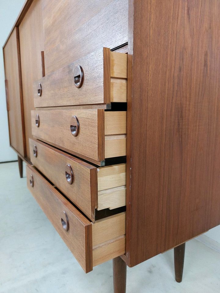 Highboard,  Sideboard,  Teak,  vintage, retro, Mid-Century in Regensburg